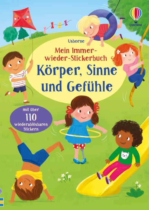 Cover des Buches Mein Immer-wieder-Stickerbuch: Körper, Sinne und Gefühle von 
