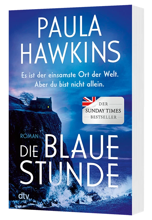 3D-Cover des Buches Die blaue Stunde von Paula Hawkins