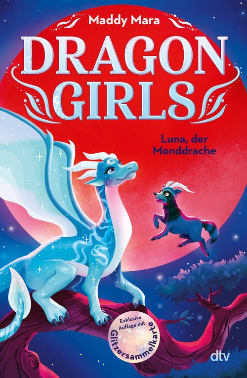 Cover des Buches Dragon Girls – Luna, der Monddrache von Maddy Mara