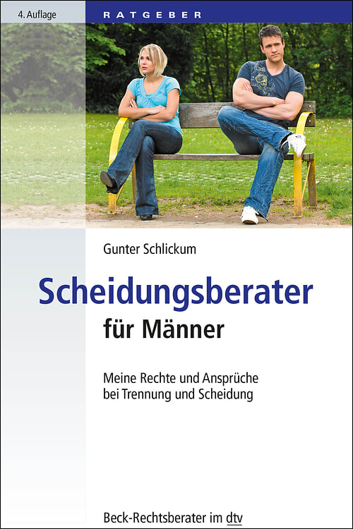 Cover des Buches Scheidungsberater für Männer von Dr. Gunter Schlickum