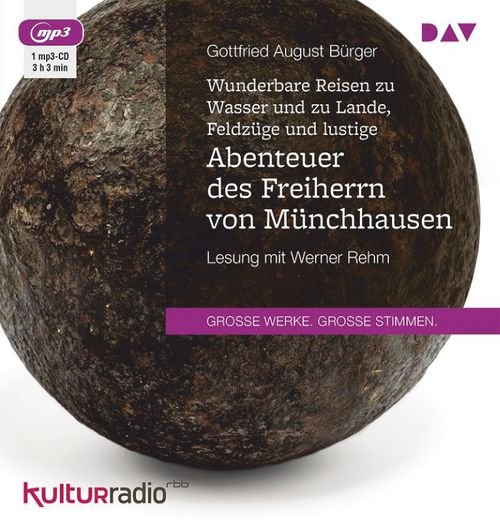 Cover des Buches Wunderbare Reisen zu Wasser und zu Lande, Feldzüge und lustige Abenteuer des Freiherrn von Münchhausen von 
