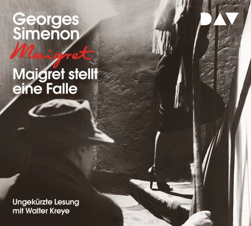 Cover des Buches Maigret stellt eine Falle von 