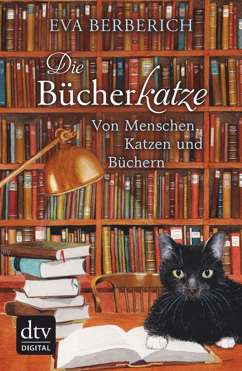 Cover des Buches Die Bücherkatze von Eva Berberich