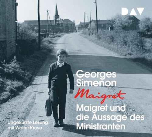 Cover des Buches Maigret und die Aussage des Ministranten von 