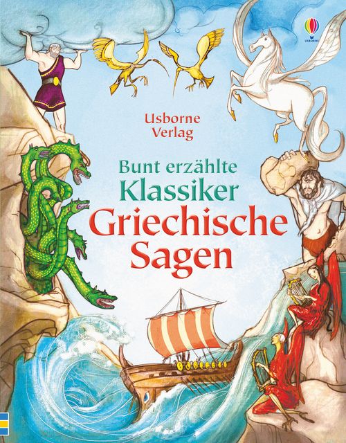 Cover des Buches Bunt erzählte Klassiker: Griechische Sagen von 