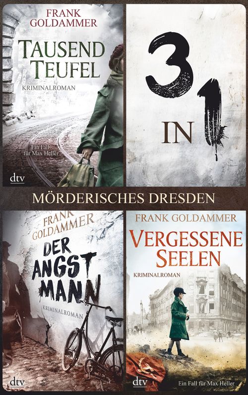 Cover des Buches Mörderisches Dresden (3in1-Bundle) von 