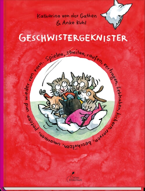 Cover des Buches Geschwistergeknister von 