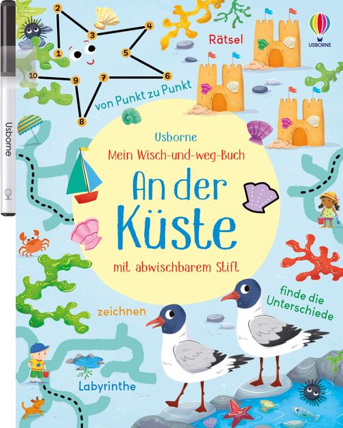 Cover des Buches Mein Wisch-und-weg-Buch: An der Küste von 