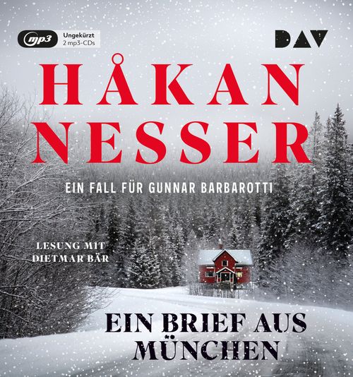 Cover des Buches Ein Brief aus München. Ein Fall für Gunnar Barbarotti von 