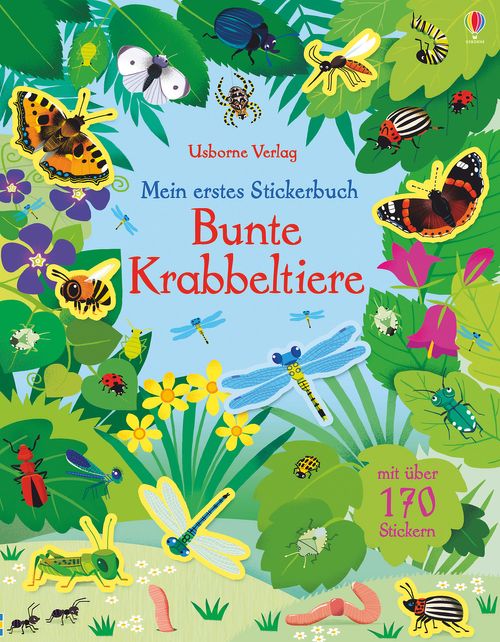 Cover des Buches Mein erstes Stickerbuch: Bunte Krabbeltiere von 