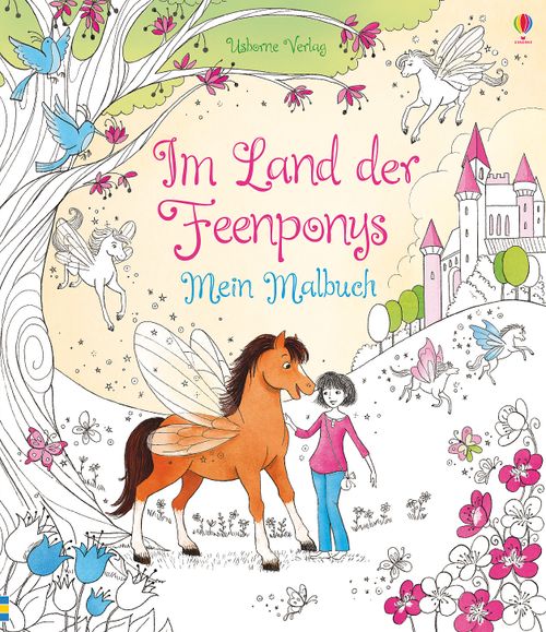 Cover des Buches Im Land der Feenponys: Mein Malbuch von 