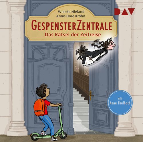Cover des Buches Gespensterzentrale – Teil 1: Das Rätsel der Zeitreise von 