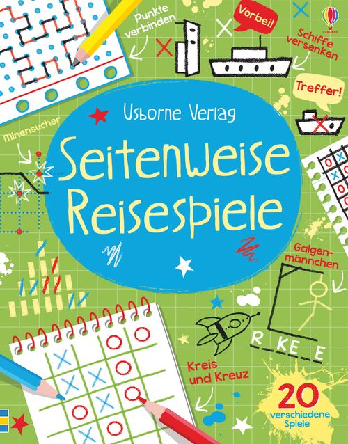 Cover des Buches Seitenweise Reisespiele von Simon Tudhope