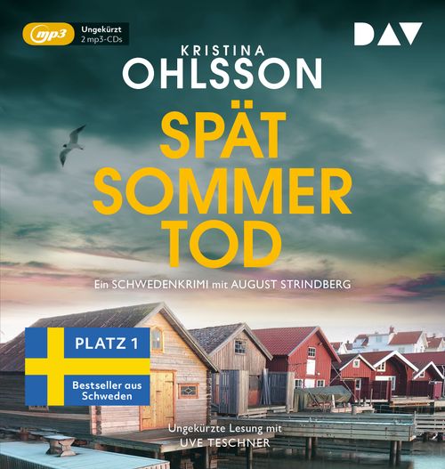 Cover des Buches Spätsommertod. Ein Schwedenkrimi mit August Strindberg von 