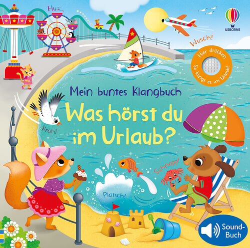 Cover des Buches Mein buntes Klangbuch: Was hörst du im Urlaub? von