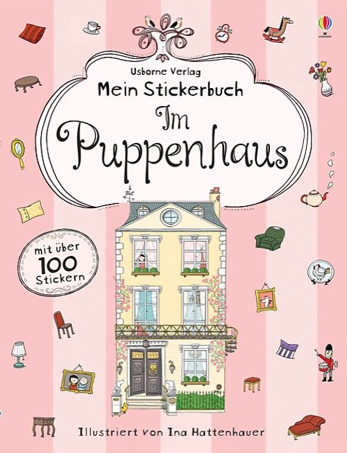 Cover des Buches Mein Stickerbuch: Im Puppenhaus von 