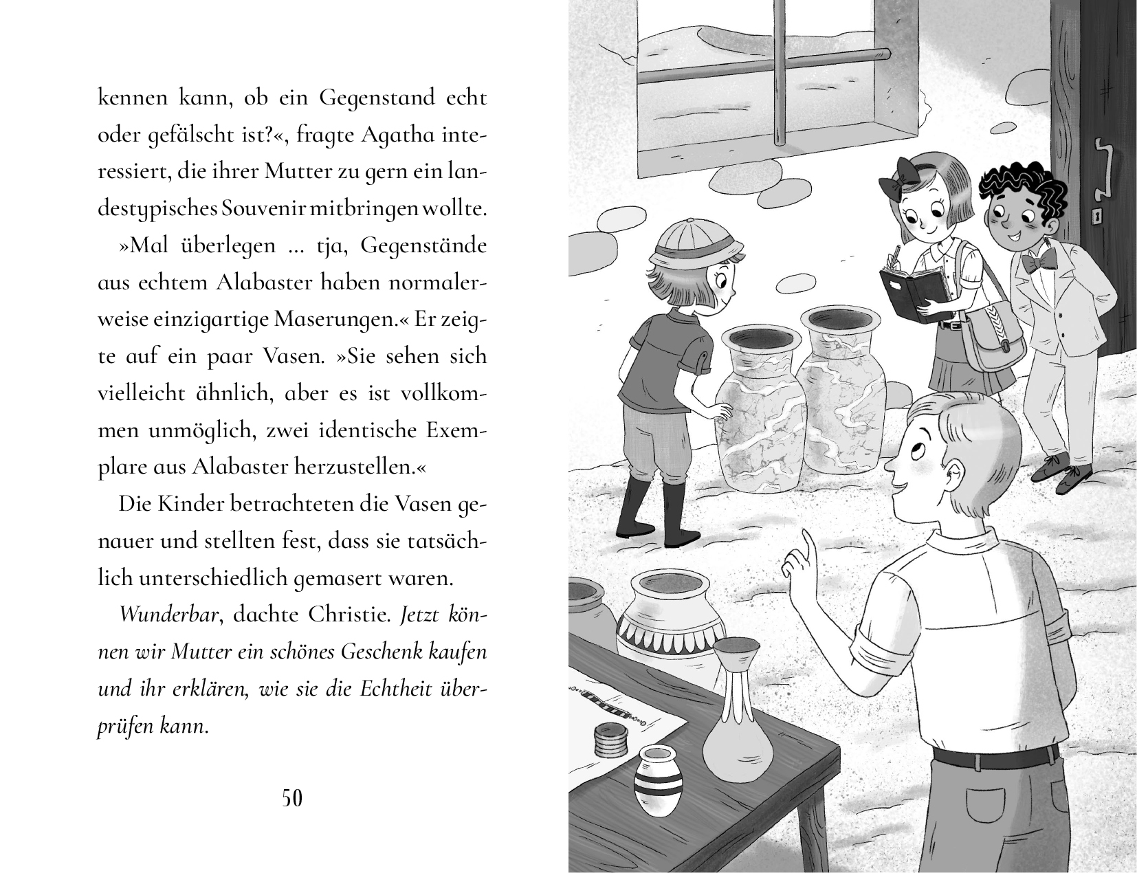 Cover des Buches Detektivagentur Christie & Agatha – Raub im Wüstensand von Pip Murphy