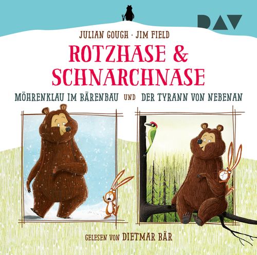 Cover des Buches Rotzhase & Schnarchnase – Möhrenklau im Bärenbau und Der Tyrann von nebenan von 