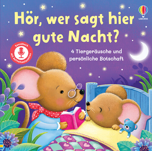 Cover des Buches Hör, wer sagt hier gute Nacht? von