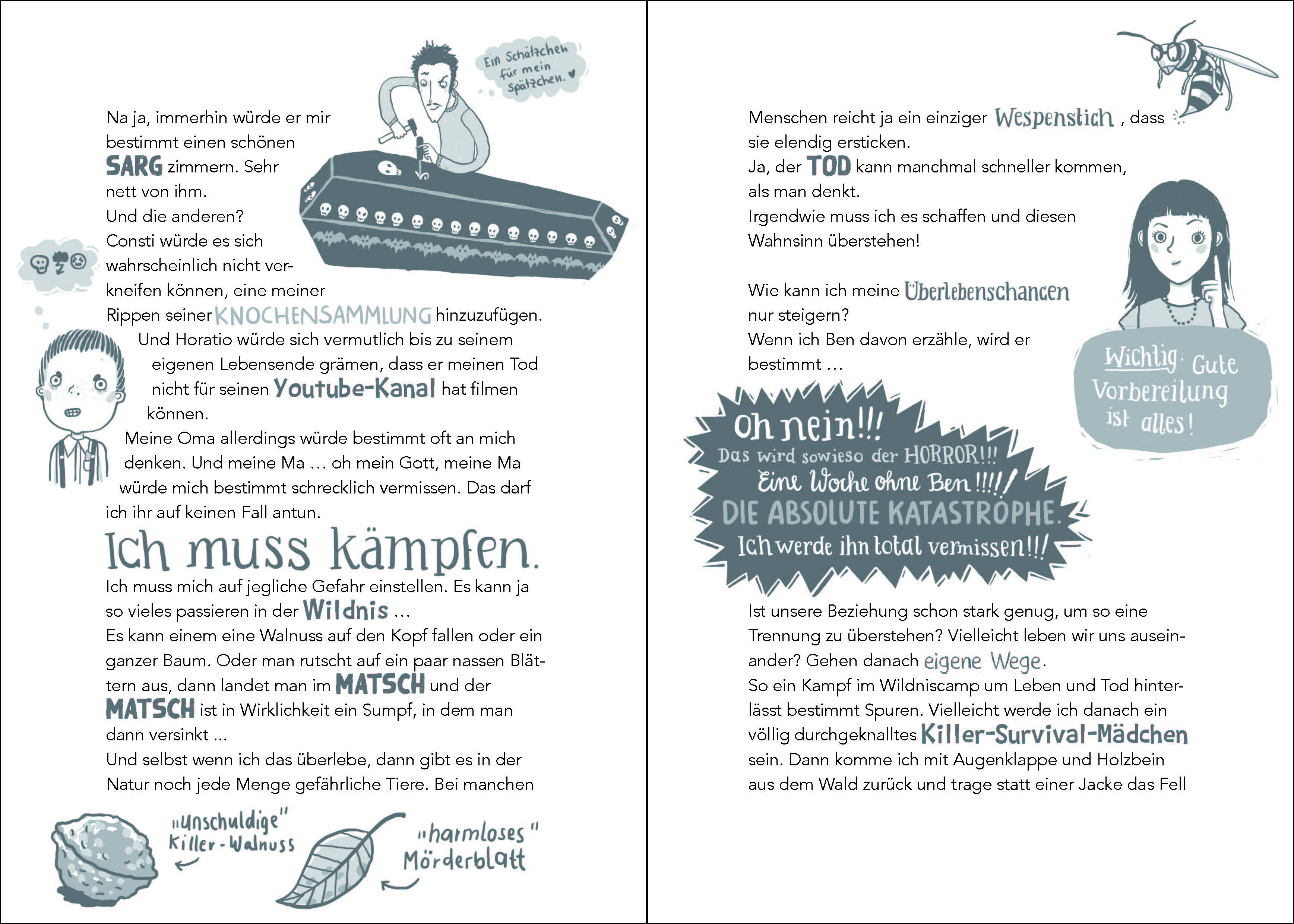 Unheimlich gefährlich – Survivalcamp mit Ruby Black