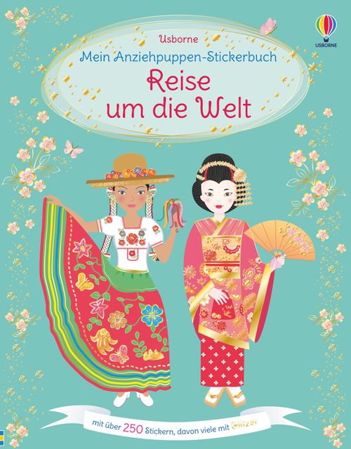 Cover des Buches Mein Anziehpuppen-Stickerbuch: Reise um die Welt von 