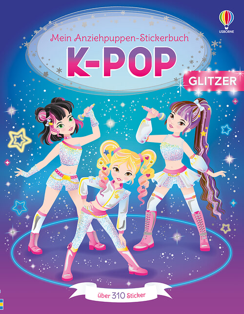 Cover des Buches Mein Anziehpuppen-Stickerbuch: K-Pop von 