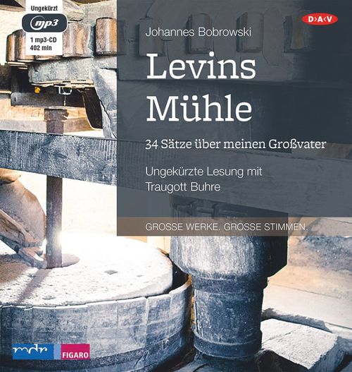 Cover des Buches Levins Mühle. 34 Sätze über meinen Großvater von 