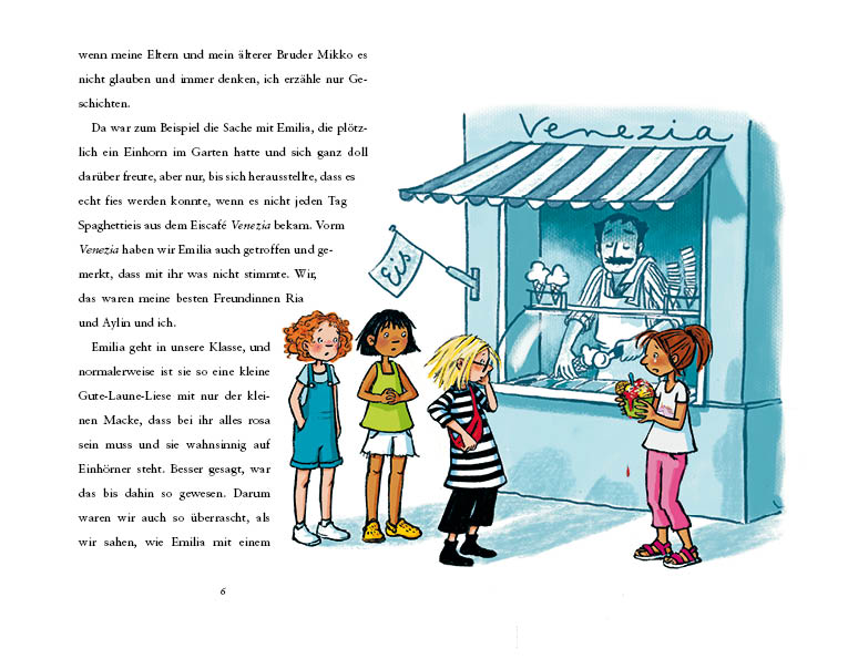Super-Wilma – Das Einhorn in Emilias Garten