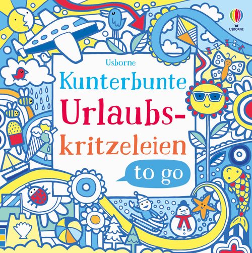 Cover des Buches Kunterbunte Urlaubskritzeleien to go von 