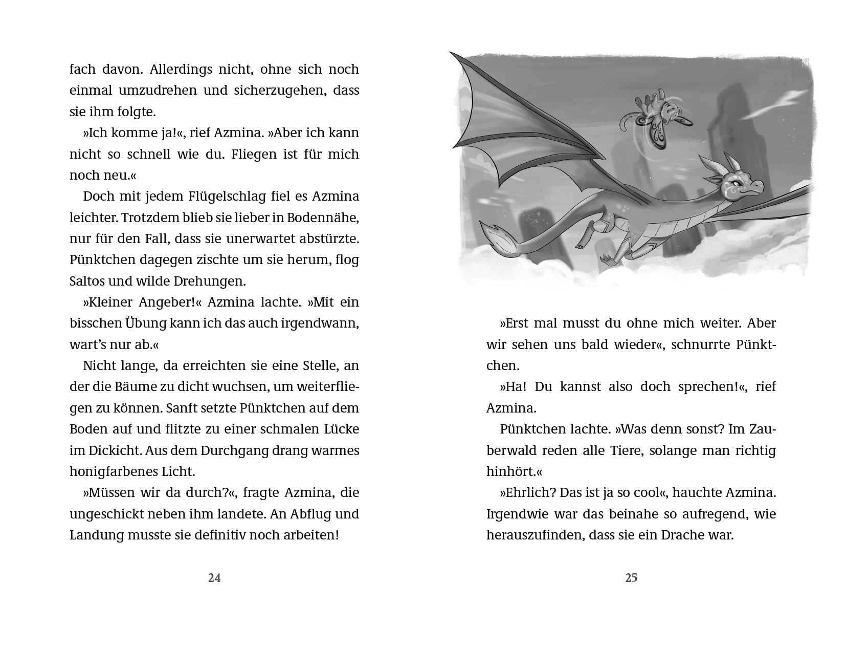 Cover des Buches Dragon Girls – Azmina, der Golddrache von Maddy Mara