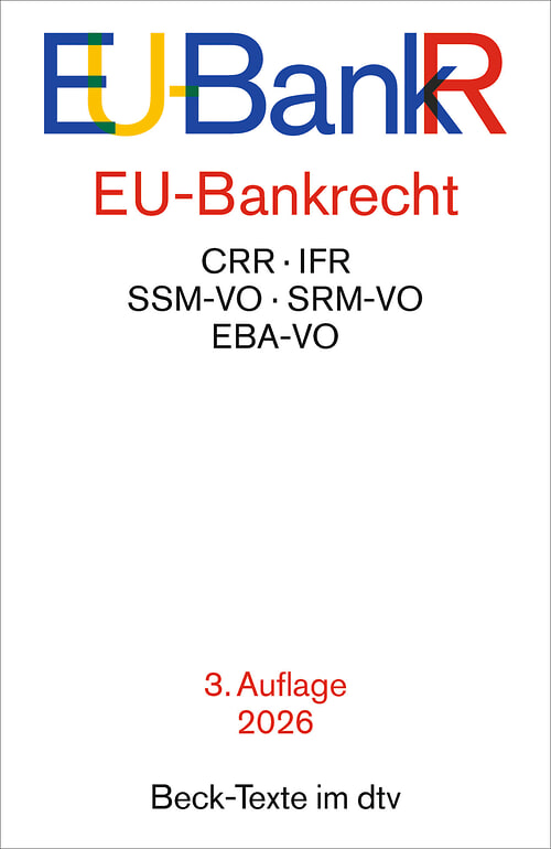 Cover des Buches EU-Bankrecht von