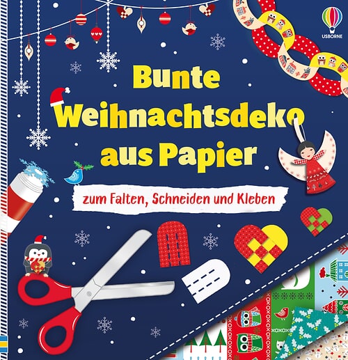 Cover des Buches Bunte Weihnachtsdeko aus Papier von 