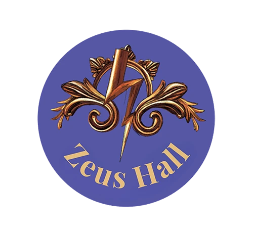 Wappen des Zeus-Hauses mit Blitz-Symbol aus dem Buch Aftermyth von Tracy Wolff
