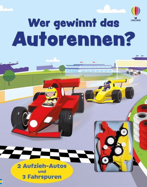 Cover des Buches Wer gewinnt das Autorennen? von  Cover des Buches Wer gewinnt das Autorennen? von
