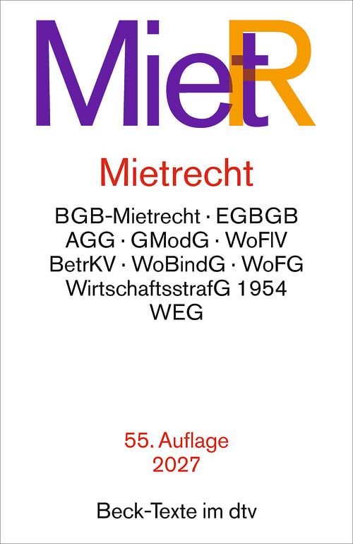 Mietrecht - Taschenbuch | dtv Verlag
